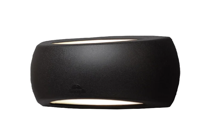 High - lumen track lighting for bright spacesFrancy Up/Down 6W LED Black Garden Lights