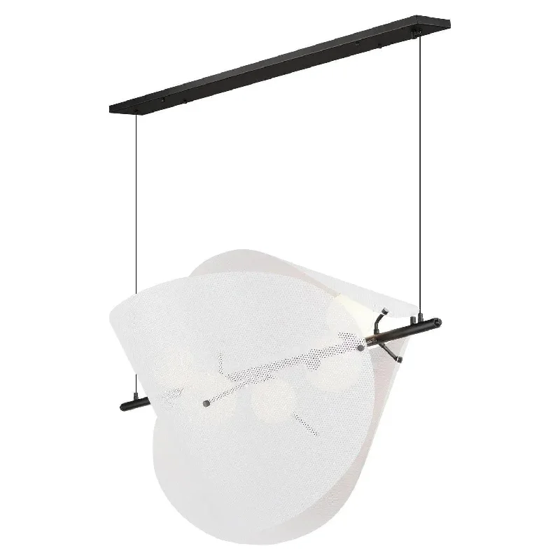 Waterproof track lighting for bathroomsChips LED Linear Pendant