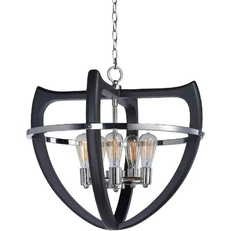 Track lighting for task lighting in workshopsCrescendo Five Light Pendant