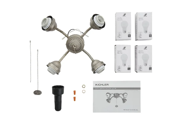 Dimmable Industrial Lighting for Ambiance ControlAccessory LED Fan Fitter