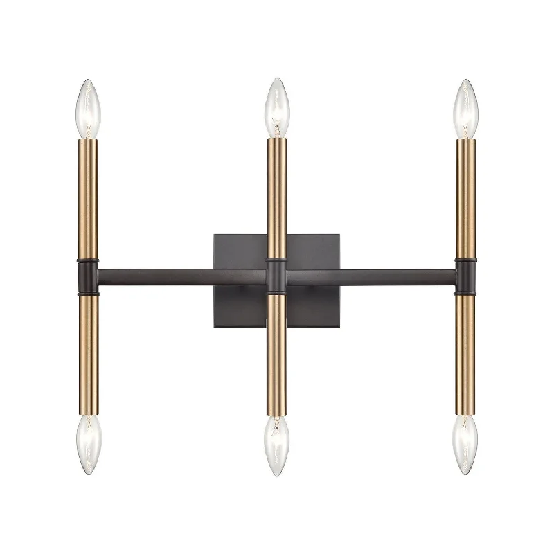 Color - Tunable Industrial Lighting for Special ApplicationsNotre Dame Six Light Bath Bar