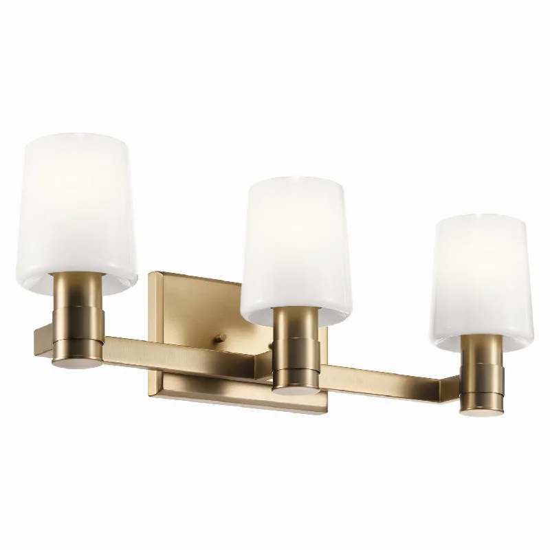 Corrosion - Resistant Industrial Lighting for Coastal FactoriesAdani Three Light Vanity