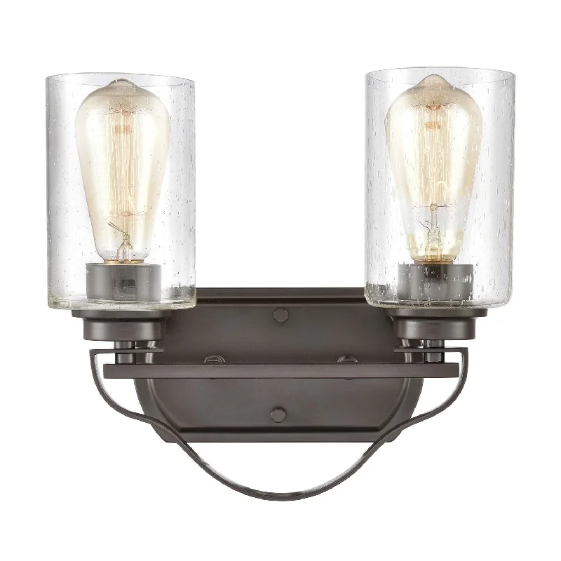 Shock - Resistant Industrial Lighting for Vibrating Machinery AreasMarket Square Two Light Bath Bar