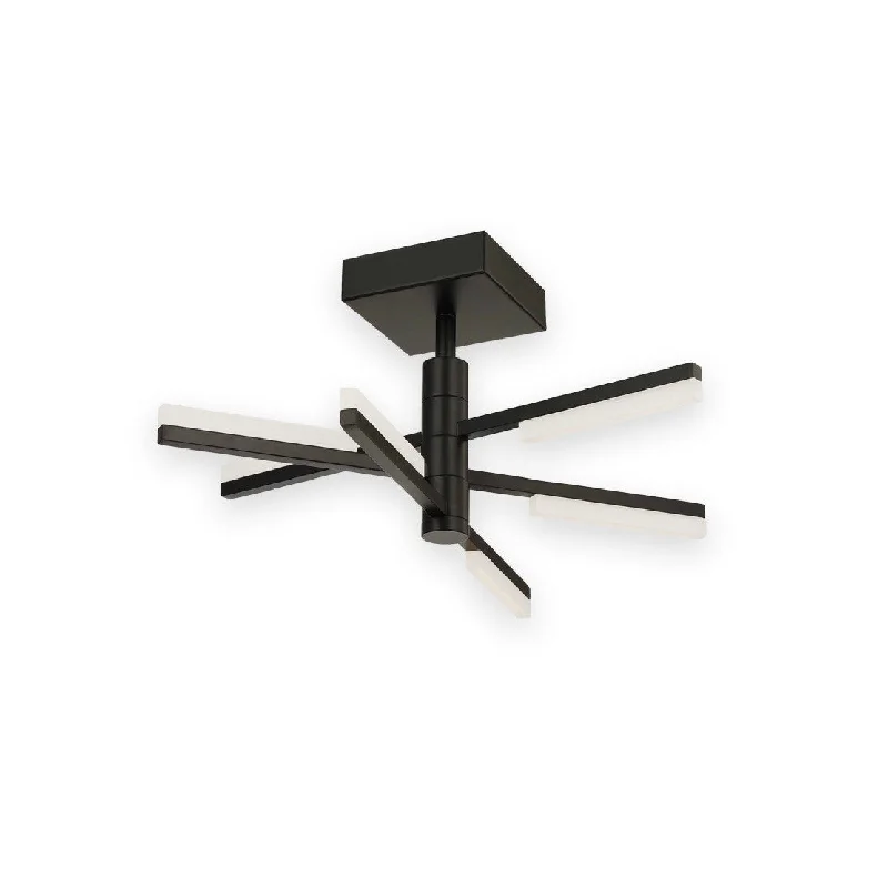 Low - Bay Industrial Lighting Fixtures for Small FactoriesStix LED Semi-Flush Mount