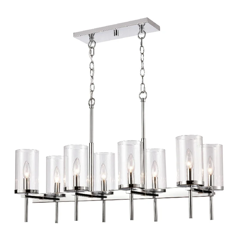 Industrial Lighting for Textile MillsOakland Eight Light Pendant
