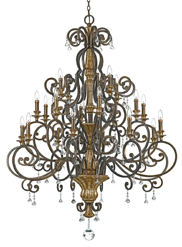 Track lighting with swivel heads for precise aimingMarquette Tiered Chandelier