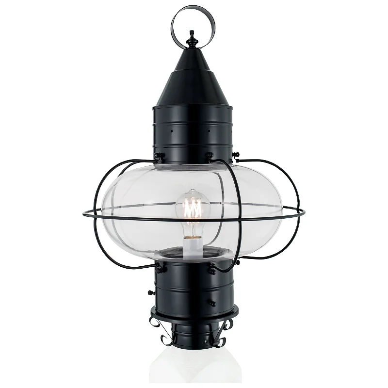 Track lighting with clear glass shadesClassic Onion 22.5" Outdoor Post Light