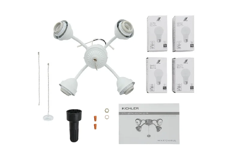 Adjustable Industrial Lighting for Flexible IlluminationAccessory LED Fan Fitter