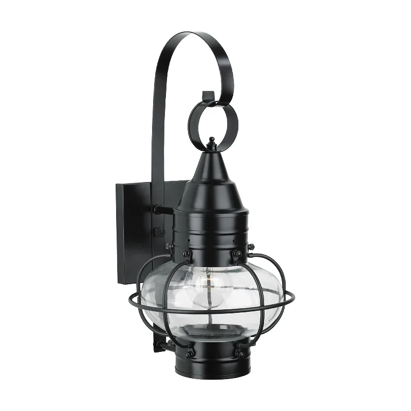 Track lighting with a chunky, bold designart deco wall lamps with geometric patterns for a retro - inspired bathroomClassic Onion 16" Outdoor Wall Light