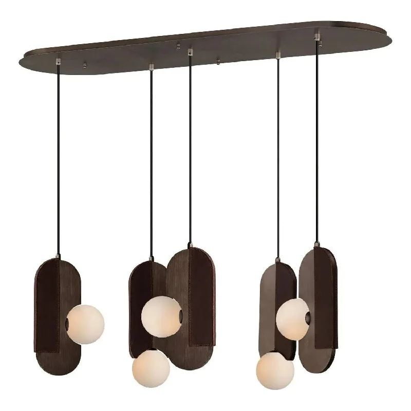 Track lighting for updating office lobbiesStitched LED Linear Pendant