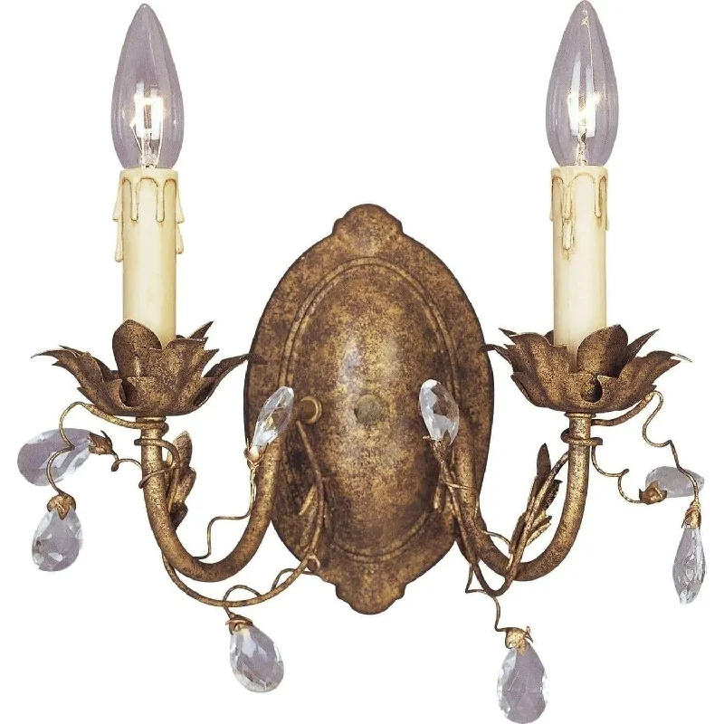 Track lighting with a decorative track designElegante Wall Sconce