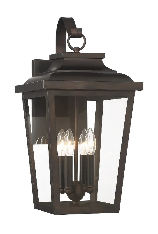 Dimmable Industrial Lighting for Ambiance ControlIrvington Manor Four Light Wall Mount