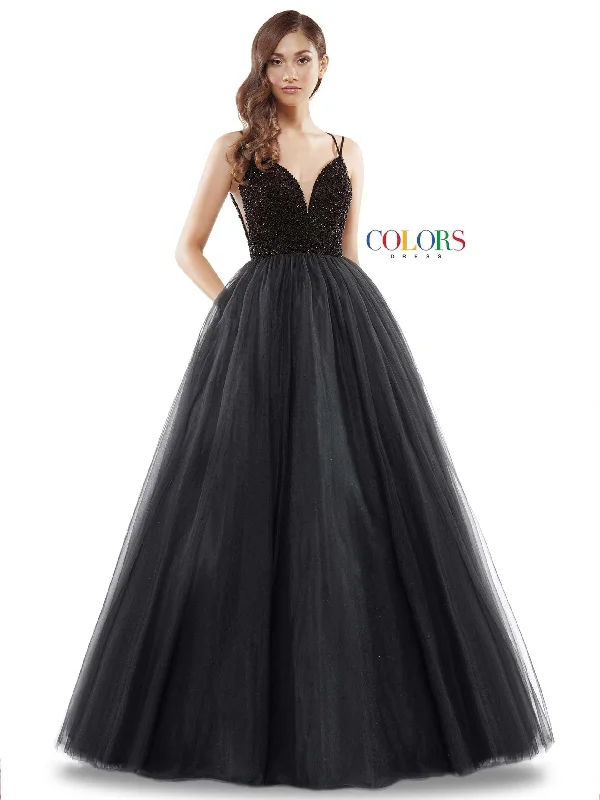 Colors 2382 Colors Long Formal Long Dress Sale