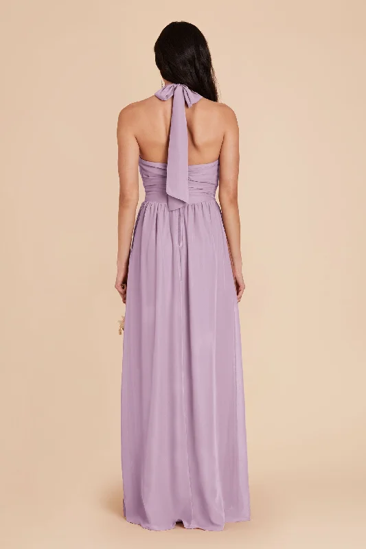 Joyce Chiffon Dress - Lavender