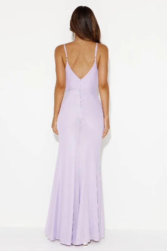 Main Event Entrance Maxi Dress Lilac