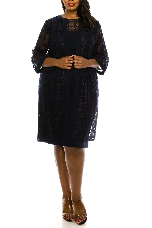 Maya Brooke Plus Size Short Jacket Dress 27367