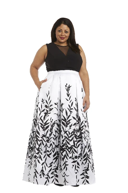 Morgan & Co 12339WM Long Plus Size Formal Dress