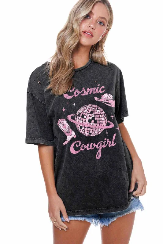 Zutter Cosmic Cowgirl Vintage Tee