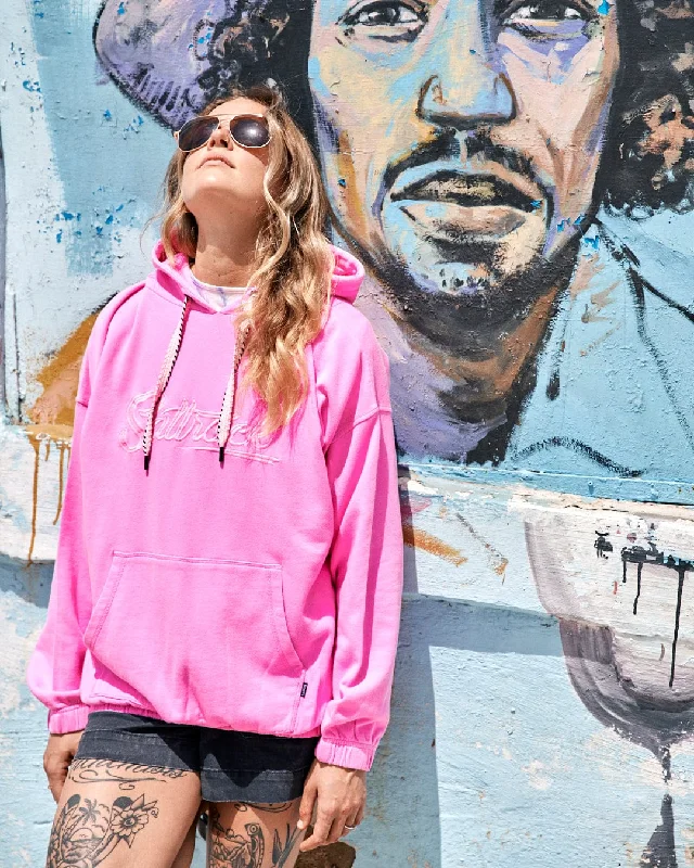 Instow - Womens Pop Hoodie - Pink