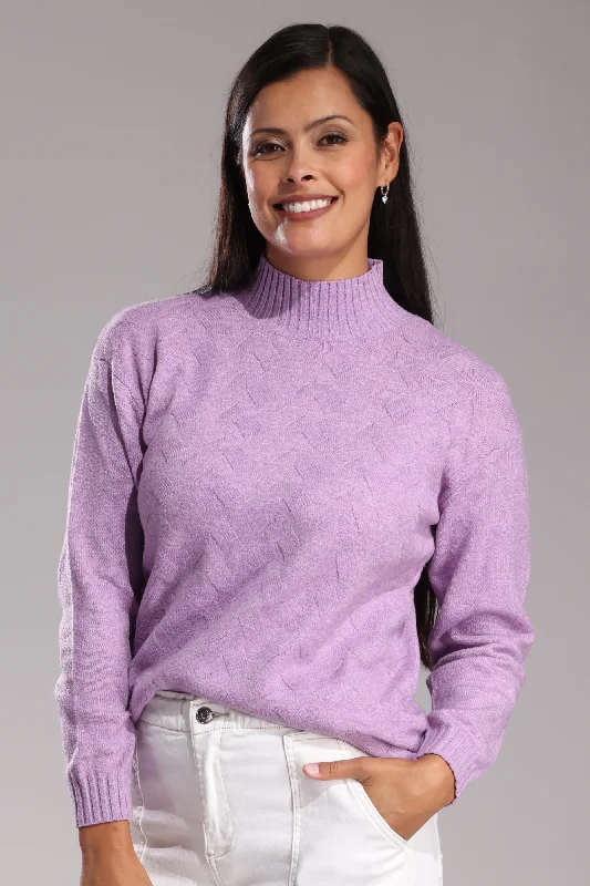 Ultra Soft weave stitch Jersey | LILAC | 7262ZZ