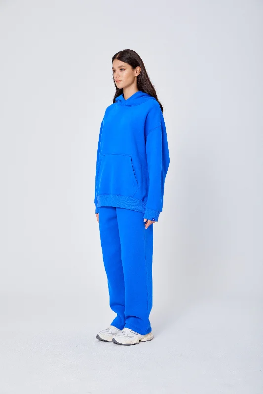 ROZALIA x ATOIR Womens The Hoodie Cobalt