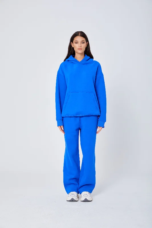 ROZALIA x ATOIR Womens The Hoodie Cobalt