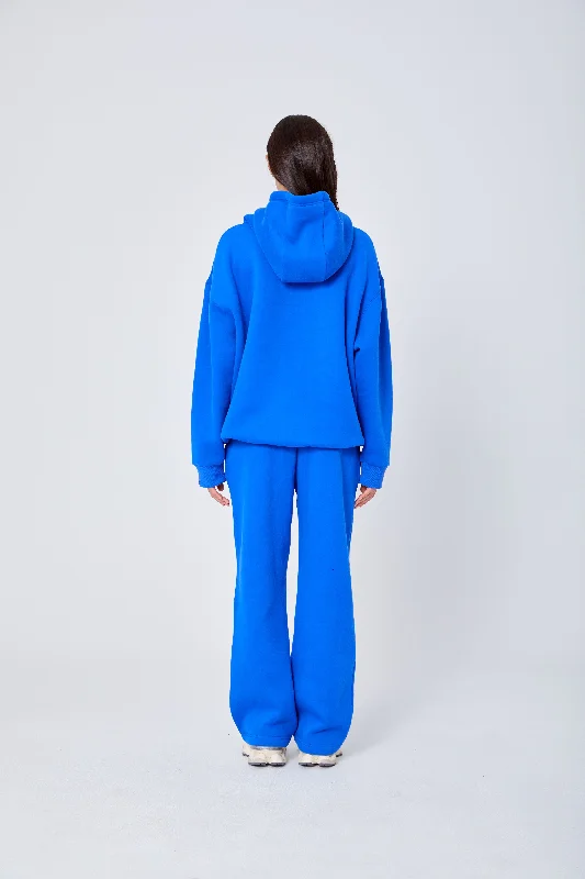 ROZALIA x ATOIR Womens The Hoodie Cobalt