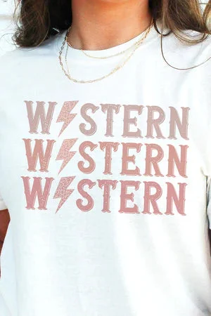 Western Bolt Tee