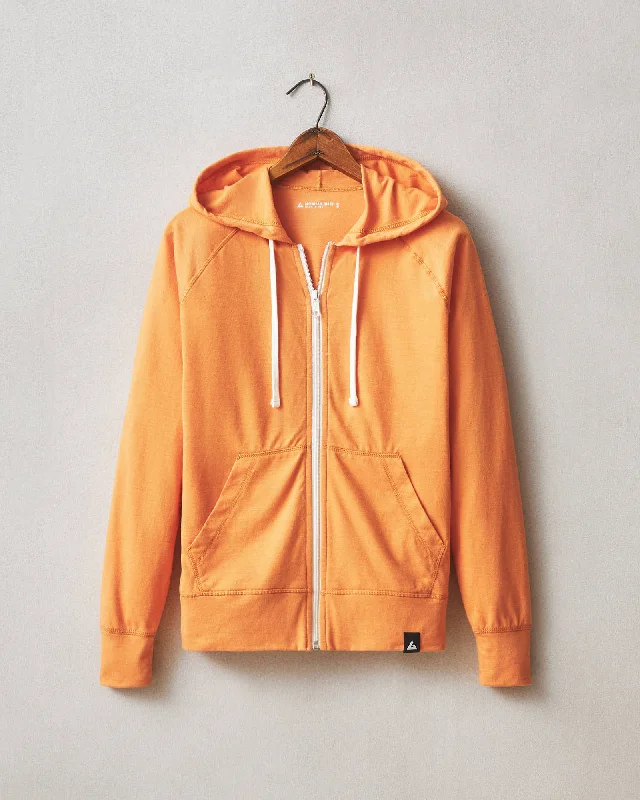 Lightweight Full Zip - Amber Glow