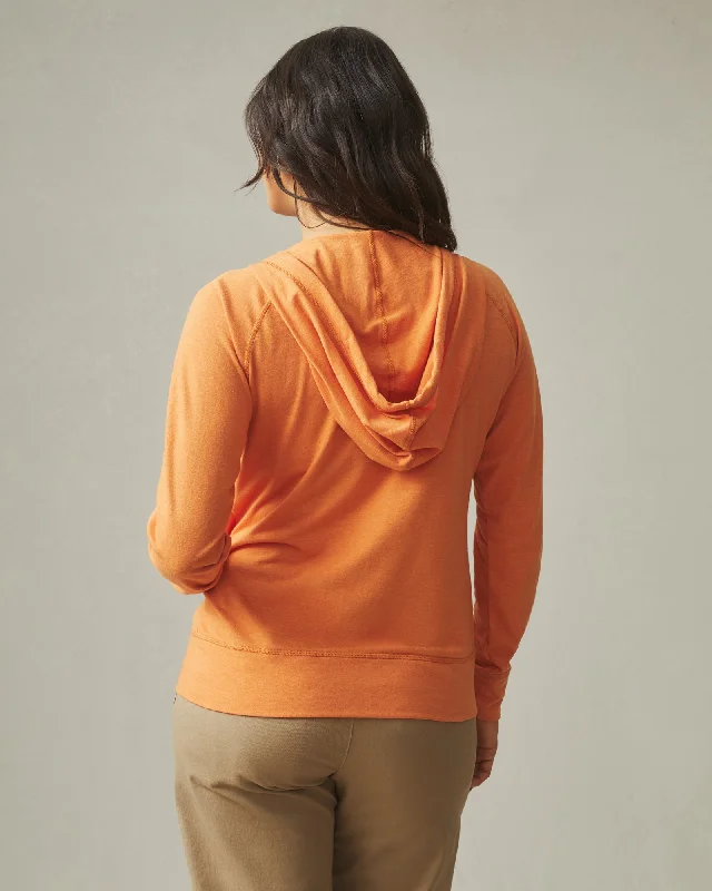 Lightweight Full Zip - Amber Glow