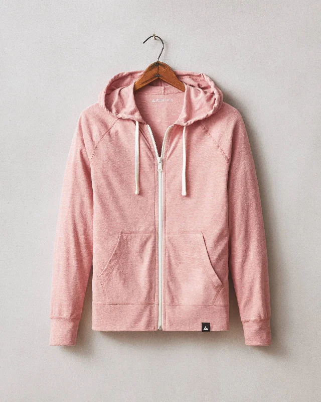 Lightweight Full Zip - Red Terra