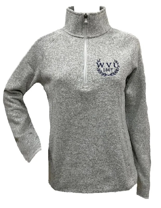 WVU Womens Saramac 1/4 Zip