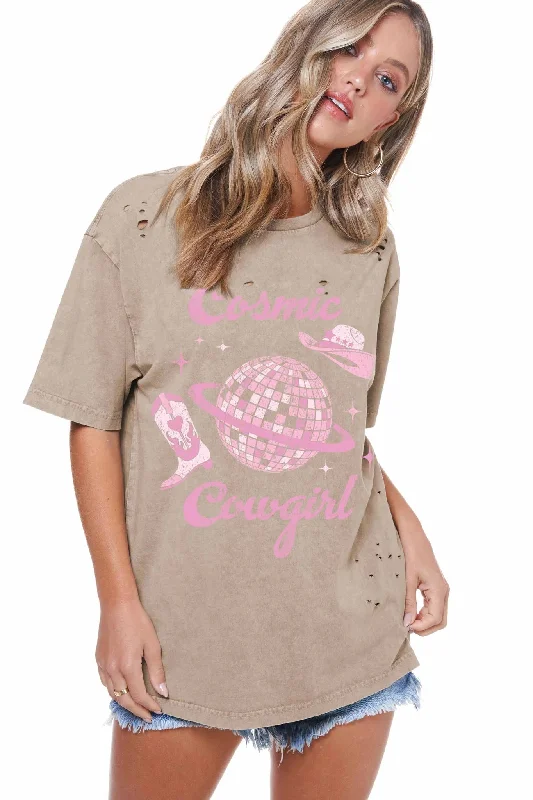 Zutter Cosmic Cowgirl Vintage Tee