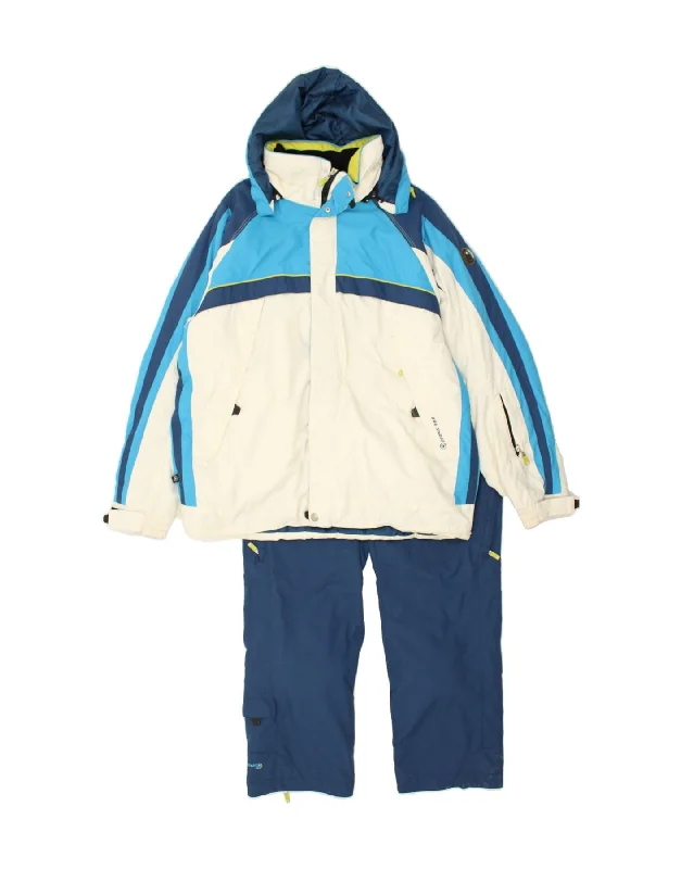 BRUGI Mens Ski 2 Piece Set 2XL Navy Blue Colourblock Polyamide