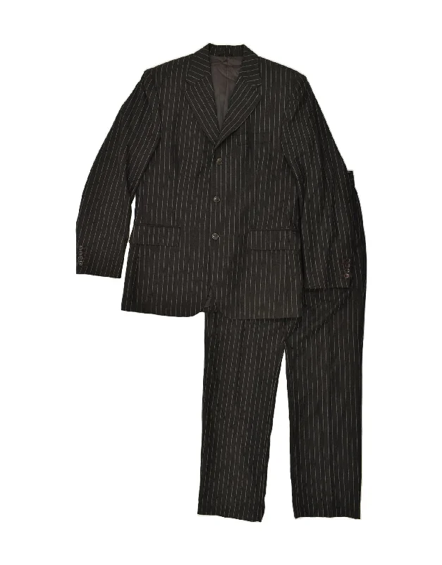 DANIELE ALESSANDRINI Mens 3 Button 2 Piece Suit IT 50 Large W33 L32 Grey