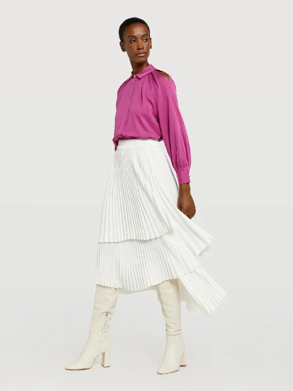 Special pleated skirt