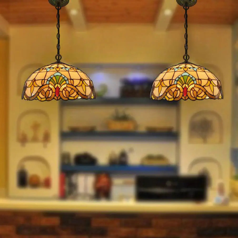 Incandescent Chandeliers for a Warm and Traditional GlowIncandescent Chandeliers for a Warm and Traditional GlowRetro Stained Glass Chandelier Pendant Light with 2 Heads in Beige Bowl Style Incandescent Chandeliers for a Warm and Traditional GlowIncandescent Chandeliers for a Warm and Traditional GlowRetro Stained Glass Chandelier Pendant Light with 2 Heads in Beige Bowl Style