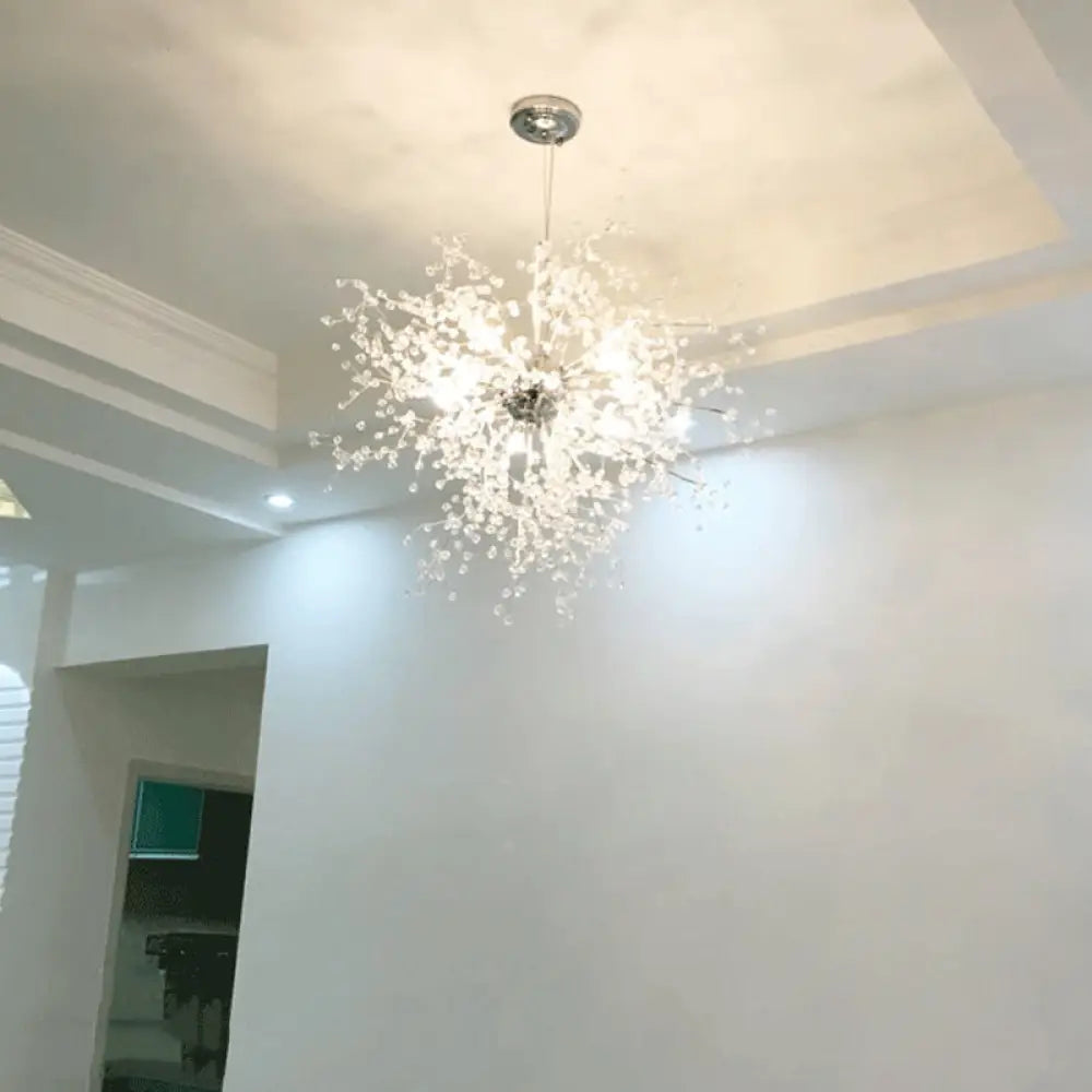 Chandeliers with Colored Glass for a Splash of ColorChandeliers with Colored Glass for a Splash of ColorClear Crystal Firework Shade Chandelier - 8/12 Light Indoor Ceiling Fixture - Contemporary Lighting Chandeliers with Colored Glass for a Splash of ColorChandeliers with Colored Glass for a Splash of ColorClear Crystal Firework Shade Chandelier - 8/12 Light Indoor Ceiling Fixture - Contemporary Lighting