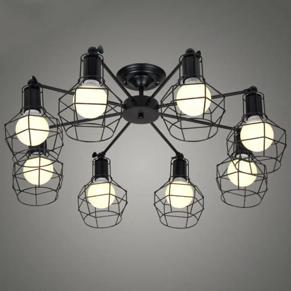 Large Chandeliers for Grand Halls and FoyersLarge Chandeliers for Grand Halls and FoyersRetro Radial Iron Pendant Light with 8 Bulbs for Barbershop in Black Large Chandeliers for Grand Halls and FoyersLarge Chandeliers for Grand Halls and FoyersRetro Radial Iron Pendant Light with 8 Bulbs for Barbershop in Black