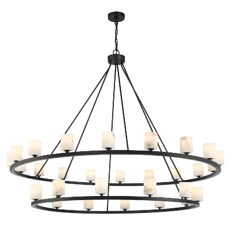 Bohemian - Style Beaded Chandeliers for Eclectic DecorBohemian - Style Beaded Chandeliers for Eclectic DecorAragon 30 Light Matte Black Chandelier Bohemian - Style Beaded Chandeliers for Eclectic DecorBohemian - Style Beaded Chandeliers for Eclectic DecorAragon 30 Light Matte Black Chandelier