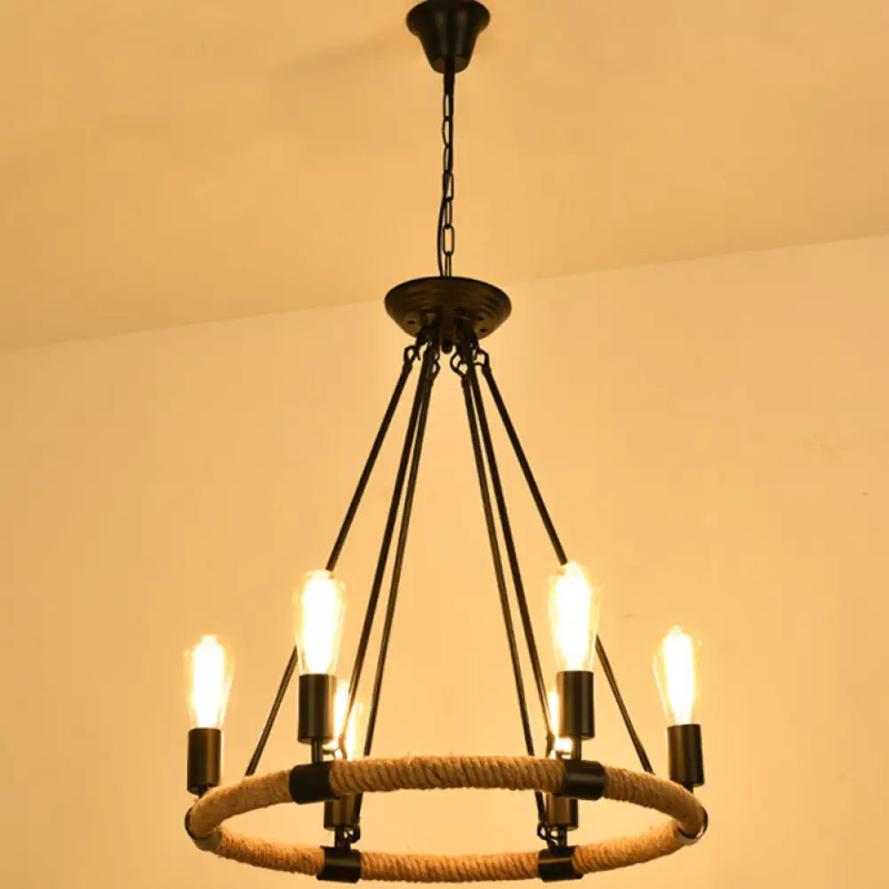 Modern Crystal Chandeliers for Contemporary HomesModern Crystal Chandeliers for Contemporary HomesCircular Industrial Restaurant Chandelier with Hemp Rope in Black Iron Finish Modern Crystal Chandeliers for Contemporary HomesModern Crystal Chandeliers for Contemporary HomesCircular Industrial Restaurant Chandelier with Hemp Rope in Black Iron Finish