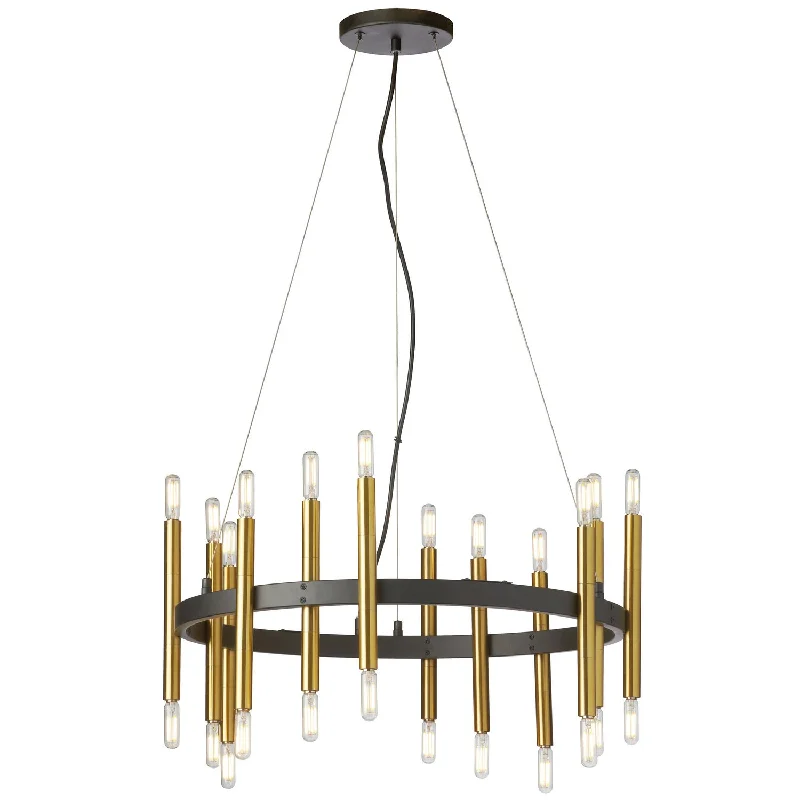 Chandeliers with Metal Frames in Black FinishChandeliers with Metal Frames in Black FinishDerry 24 Light Chandelier Chandeliers with Metal Frames in Black FinishChandeliers with Metal Frames in Black FinishDerry 24 Light Chandelier