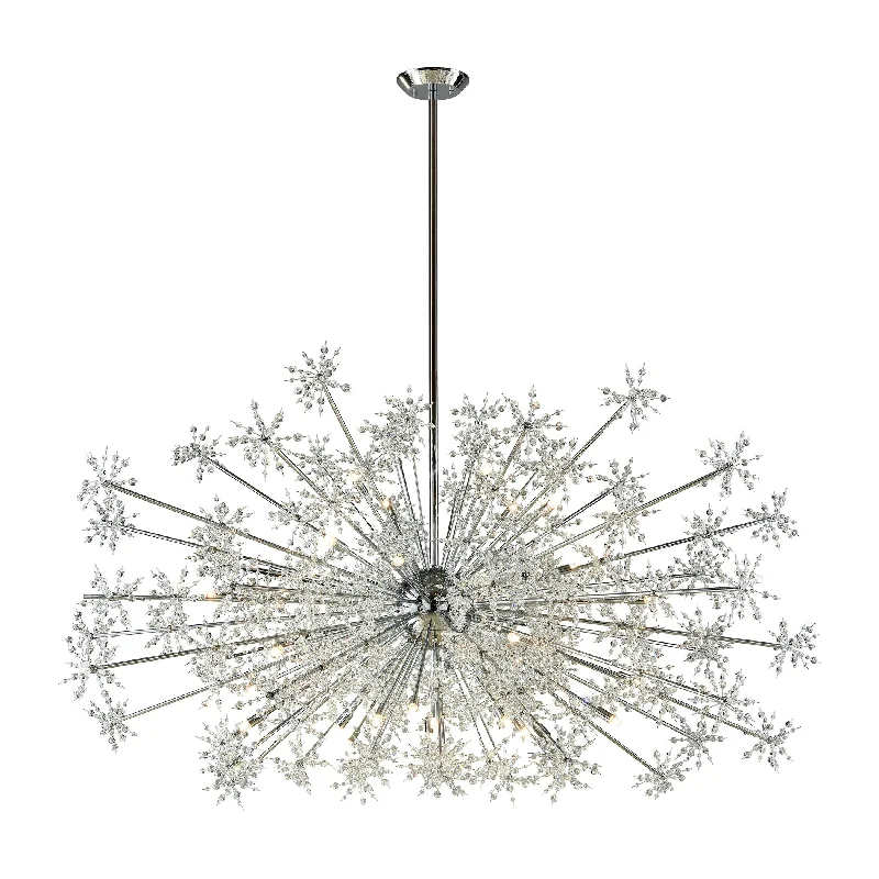 Chandeliers with Adjustable Height for Custom InstallationChandeliers with Adjustable Height for Custom InstallationELK 11897 Snowburst 30-lt Chandelier Chandeliers with Adjustable Height for Custom InstallationChandeliers with Adjustable Height for Custom InstallationELK 11897 Snowburst 30-lt Chandelier