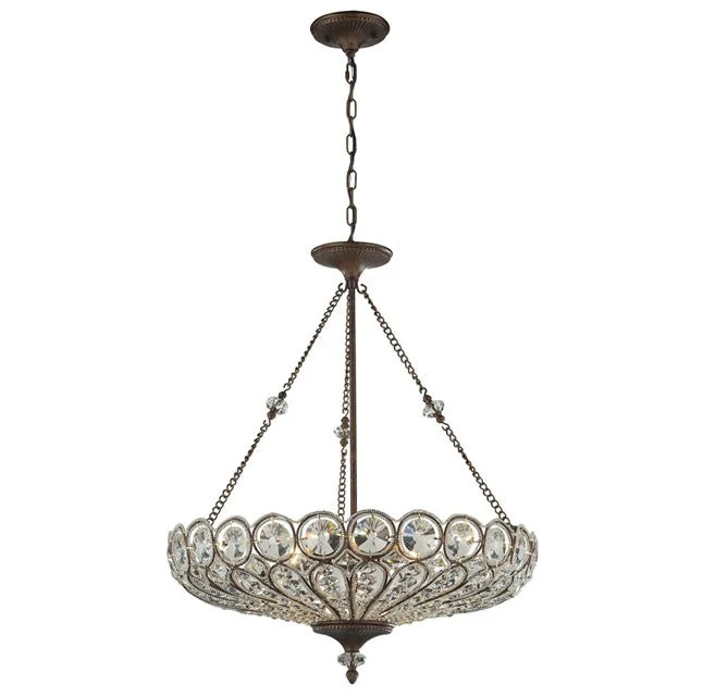 Chandeliers with Adjustable Height for Custom InstallationChandeliers with Adjustable Height for Custom InstallationELK 12025/6 Christina 6-lt 26" Dual Mount Chandeliers with Adjustable Height for Custom InstallationChandeliers with Adjustable Height for Custom InstallationELK 12025/6 Christina 6-lt 26" Dual Mount