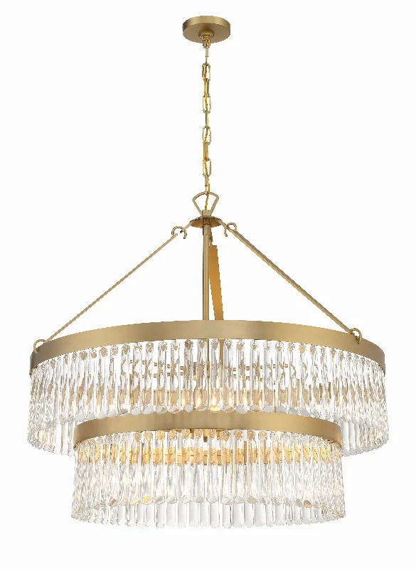 Chandeliers with Clear Crystal for a Sparkling EffectChandeliers with Clear Crystal for a Sparkling EffectEmory 9 Light Modern Gold Chandelier Chandeliers with Clear Crystal for a Sparkling EffectChandeliers with Clear Crystal for a Sparkling EffectEmory 9 Light Modern Gold Chandelier