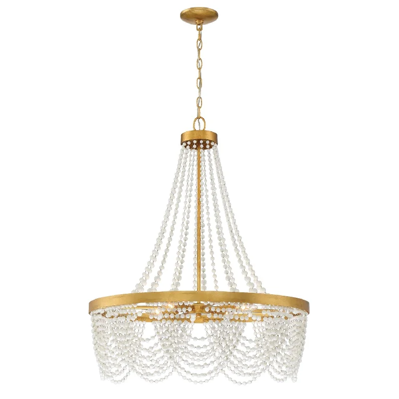 Large Chandeliers for Grand Halls and FoyersLarge Chandeliers for Grand Halls and FoyersFiona 4 Light Antique Gold Chandelier with White Beads Large Chandeliers for Grand Halls and FoyersLarge Chandeliers for Grand Halls and FoyersFiona 4 Light Antique Gold Chandelier with White Beads