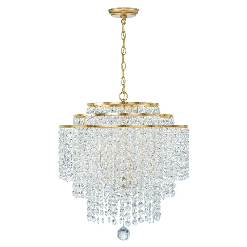Chandeliers with Metal Frames in Black FinishChandeliers with Metal Frames in Black FinishGabrielle 6 Light Antique Gold Chandelier Chandeliers with Metal Frames in Black FinishChandeliers with Metal Frames in Black FinishGabrielle 6 Light Antique Gold Chandelier