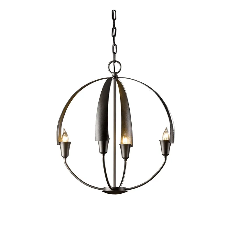 Chandeliers with Adjustable Height for Custom InstallationChandeliers with Adjustable Height for Custom InstallationHubbardton Forge 104201 Cirque 4-lt 19" Small Chandelier Chandeliers with Adjustable Height for Custom InstallationChandeliers with Adjustable Height for Custom InstallationHubbardton Forge 104201 Cirque 4-lt 19" Small Chandelier