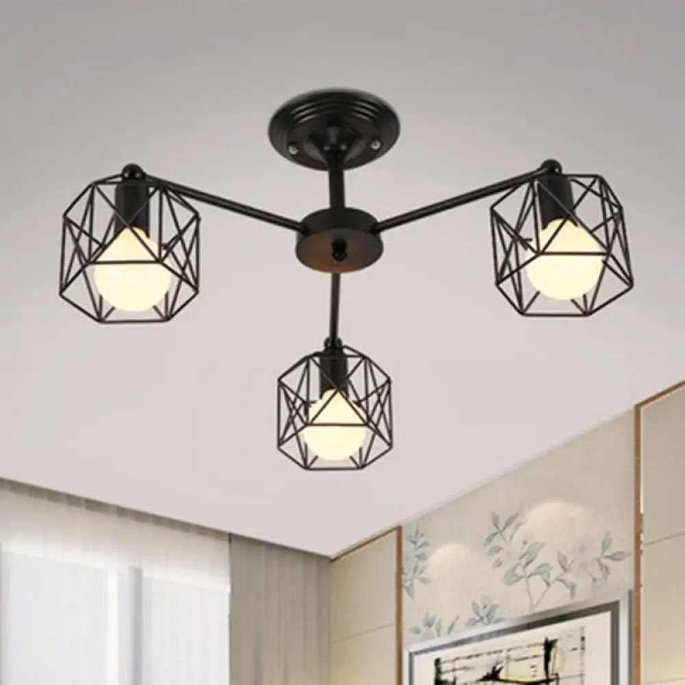 Industrial Iron Chandeliers for Loft - Inspired SpacesIndustrial Iron Chandeliers for Loft - Inspired SpacesBlack Hexagonal Cage Pendant Light for Clothes Shops Industrial Iron Chandeliers for Loft - Inspired SpacesIndustrial Iron Chandeliers for Loft - Inspired SpacesBlack Hexagonal Cage Pendant Light for Clothes Shops