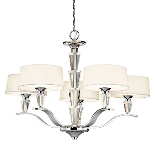 Large Chandeliers for Grand Halls and FoyersLarge Chandeliers for Grand Halls and FoyersKichler 42030 Crystal Persuasion 5-lt Chandelier
